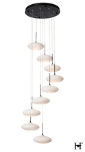  131147-SKT-STND-10-GS0818 - Clouds 9-Light Pendant