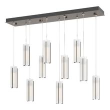 Hubbardton Forge - Canada 131204-SKT-STND-05-GG0065 - Exos Glass 10-Light Pendant