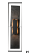  302666-SKT-80-SL-ZM0850 - Shadow Box Tall w/Slate Dark Sky Friendly Outdoor Sconce