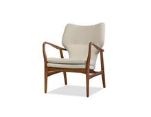  LCHINGRCRBOASHWA -  OCCASIONAL CHAIR IN CREAM BOUCLE