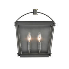  WV312202UB - Manor Urban Bronze 2 Lights Wall/Vanity