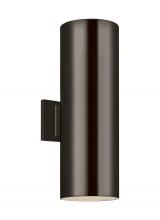 Visual Comfort 8313902-10 - Outdoor Cylinders Large Two Light Outdoor Wall Lantern