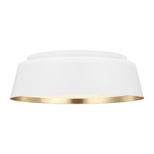 Visual Comfort & Co. Studio Collection EF1003MWT - Asher Medium Flush Mount