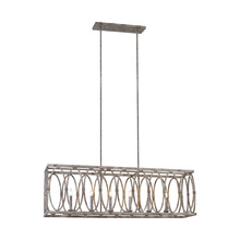 Visual Comfort F3224/6DA - Patrice Linear Chandelier