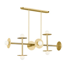 Visual Comfort KC1008BBS - Nodes Large Linear Chandelier