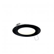  5006-CC-BK - 6 Inch Round CCT LED Recessed Panel Light