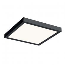  CFLEDSQ10-CC-BK - 10 Inch Square Indoor/Outdoor LED Flush Mount