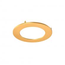  REC-PT4-GD - 4" Recessed add-on trim in Gold