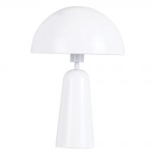 Eglo 206031A - 1 LT Table Lamp w/ White Finish & White Metal Shade