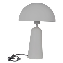 Eglo 206033A - 1 LT Table Lamp w/ Grey Finish & Grey Metal Shade